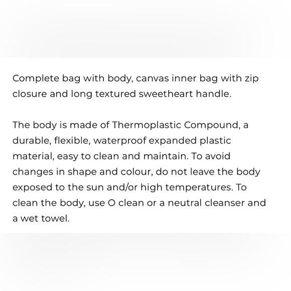 Coral O Bag with Rope Handles - Picture 9 of 9